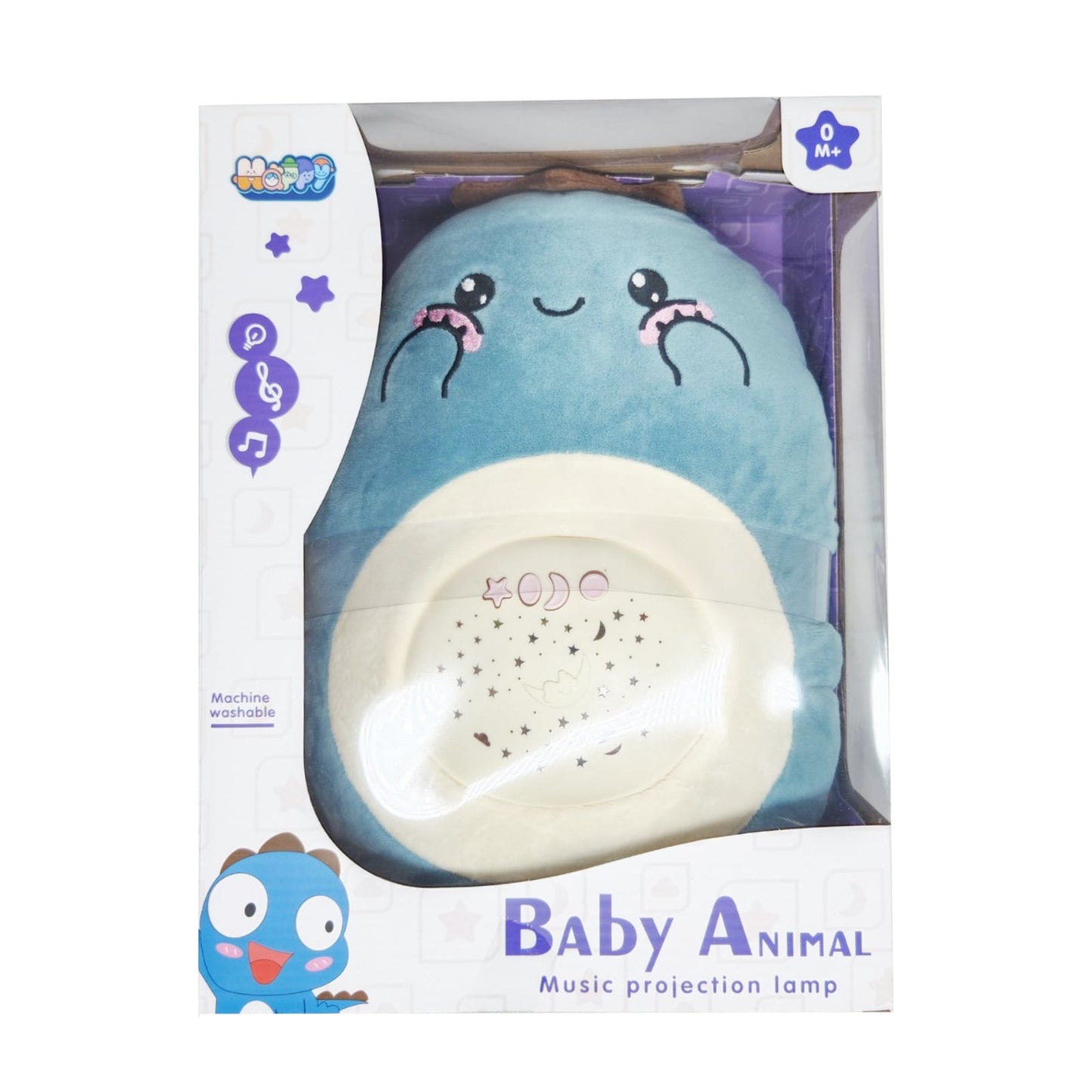 Baby Soother Toys Unicorn White Noise Sound Machine Toddler Sleep Aid Night Light - Homeware Discounts