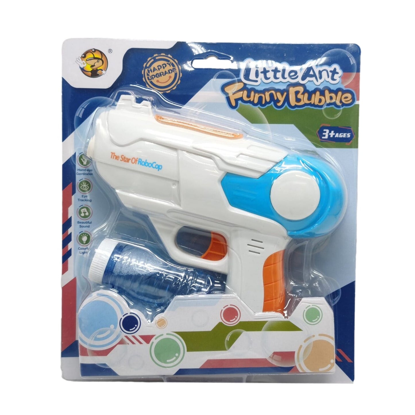 1 Pack 20cm Bubble Gun with Two Bubble Bottles Bubble Maker Blower Blaster AU - Homeware Discounts