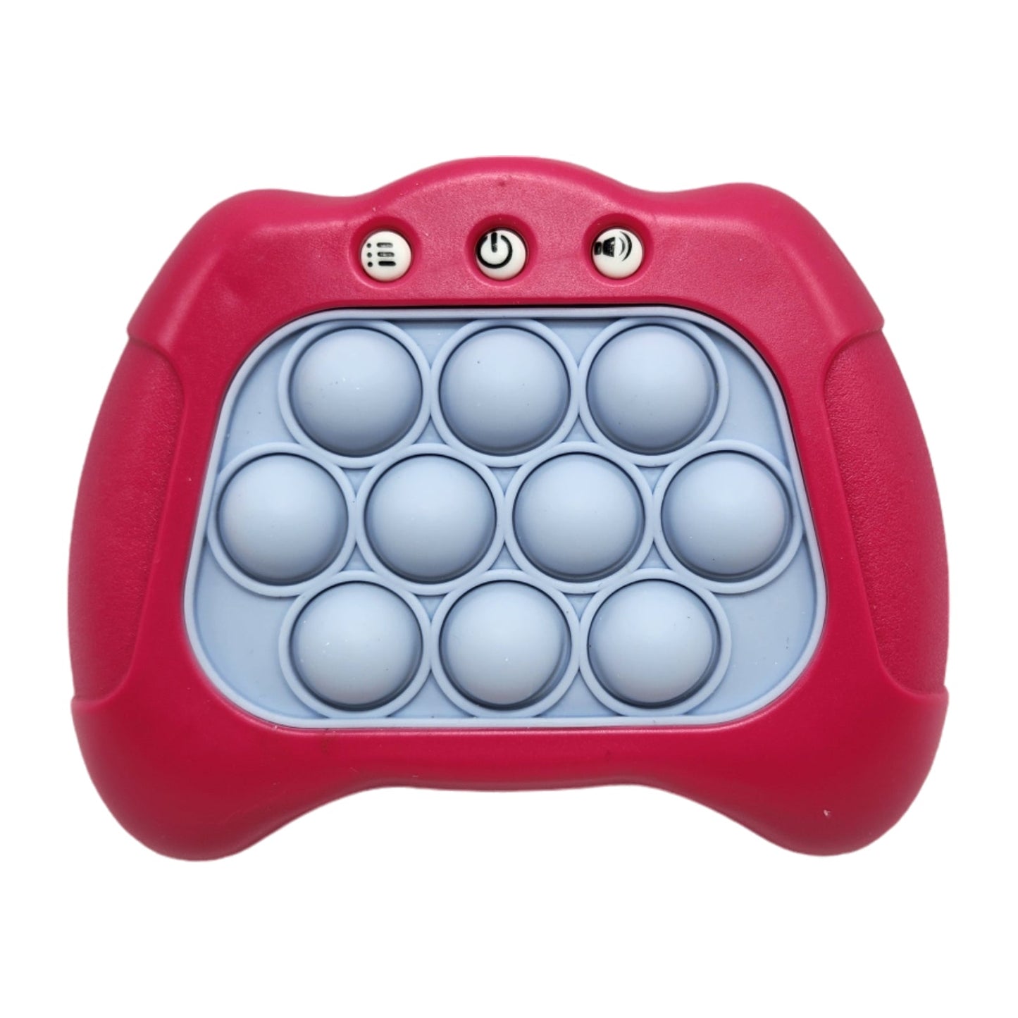 Quick Push Game Pop it Up Fidget Bubble Electronic Pop Game Light Anti-Stress Toys - Homeware Discounts