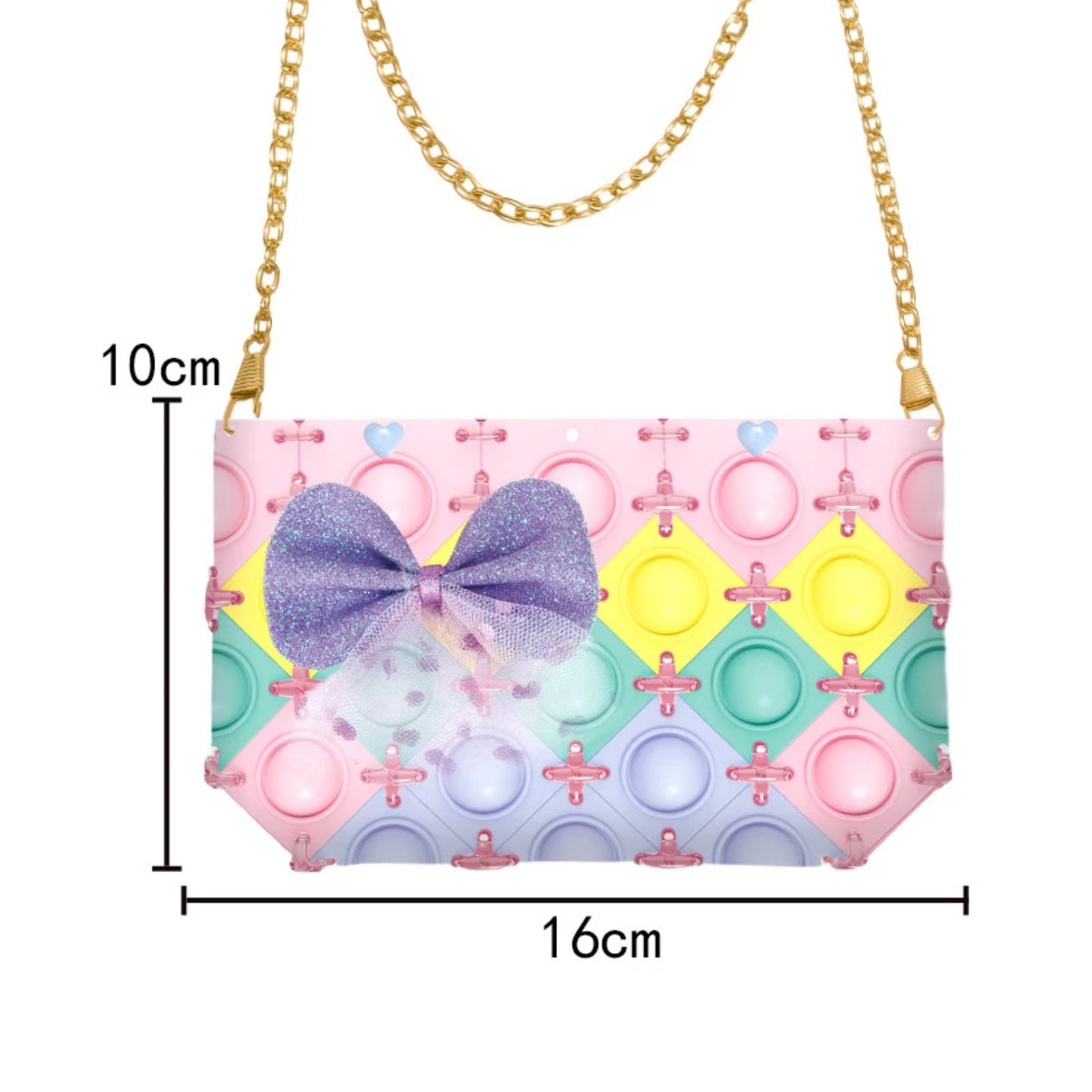 15CM DIY Fidget Bag Fidget Toy Sensory Educational Kids Toy Girls Bag - Homeware Discounts