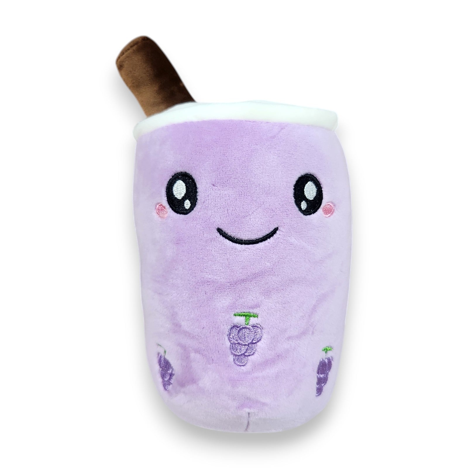 20cm Bubble Tea Boba Plush Pillow Drink Plush Soft Toy Plushie - Purple - My Store