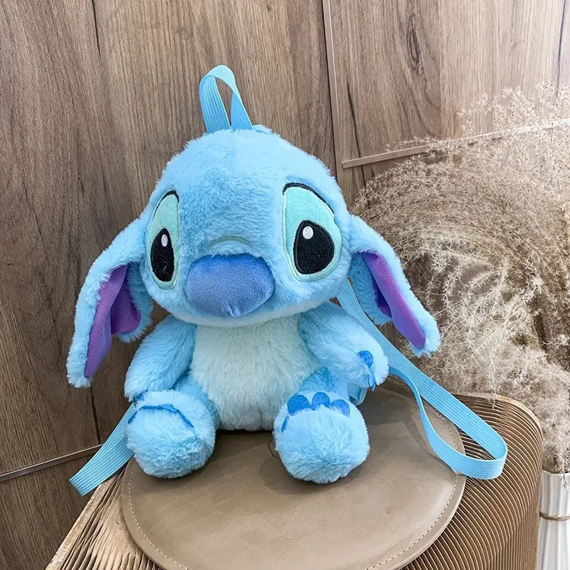 30cm Stitch Plush Backpack Kawaii Plush Messenger Bag Birthday Gift For Kids Girls - My Store