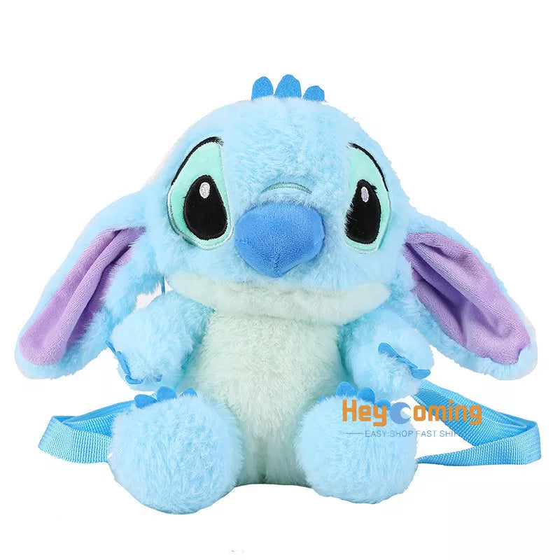 30cm Stitch Plush Backpack Kawaii Plush Messenger Bag Birthday Gift For Kids Girls - My Store