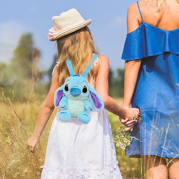 30cm Stitch Plush Backpack Kawaii Plush Messenger Bag Birthday Gift For Kids Girls - My Store