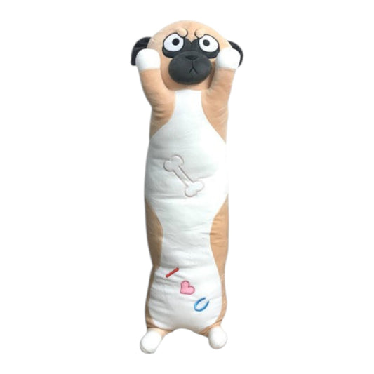 65cm Giant Long Pug Body Pillow Soft Plush Kids Toy - My Store