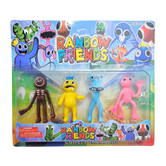 8CM Rainbow Friends Figurine 4-Piece Playset - My Store
