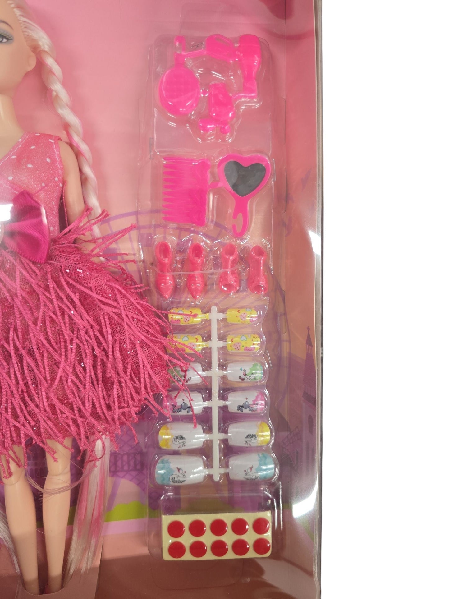 Girl Doll and Accessories Collectible Figurintoy Girls clothes Be a Fashion Designer Doll Dress Up Kit - My Store