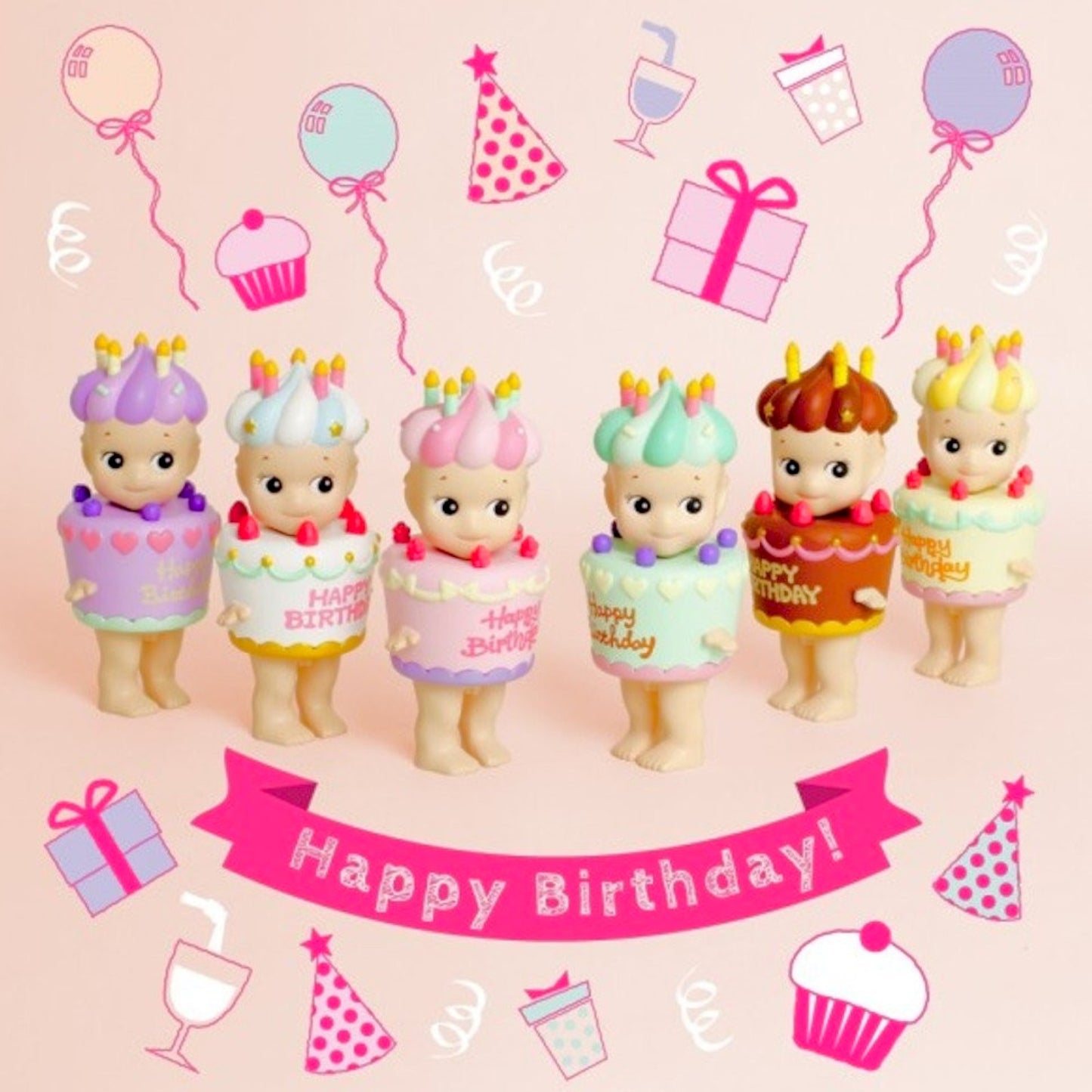 Sonny Angel Figure Happy Birthday Gift Theme - My Store