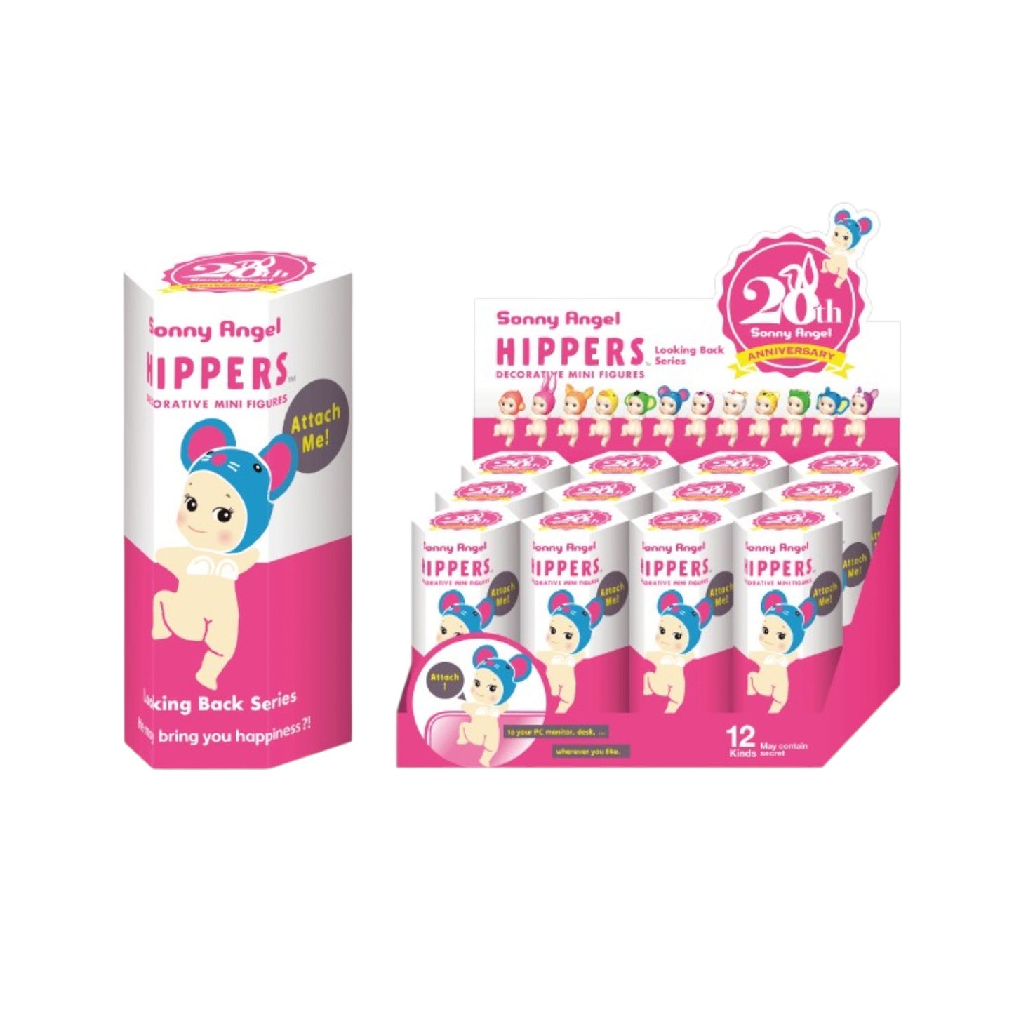 Sonny Angel Hippers 20th Anniversary Looking Back Series Mini Figure - My Store
