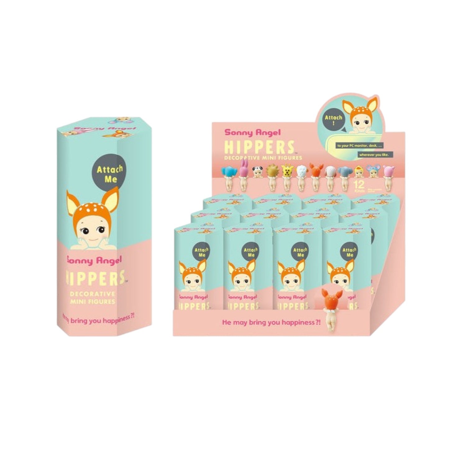 Sonny Angel Hippers Classic Animals Looking Back Series Mini Figure - My Store