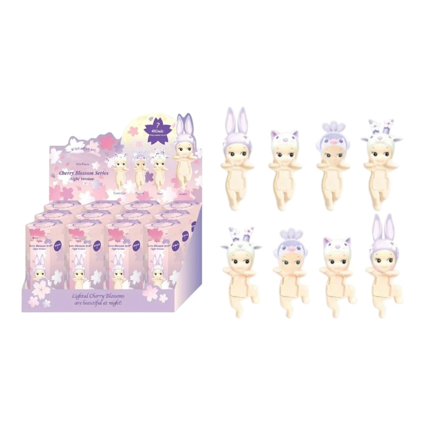 Sonny Angel Hippers Night Cherry Blossom Hanami Edition Baby Figure - My Store