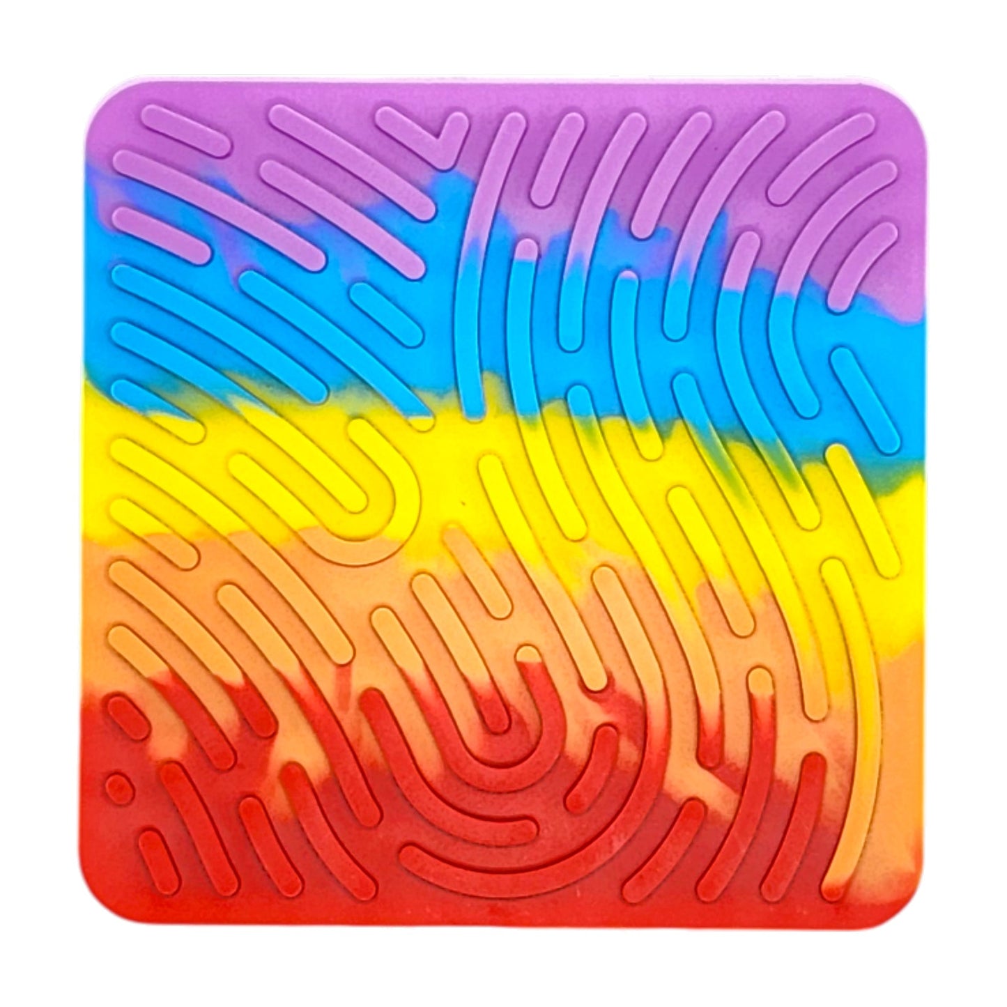 Sensory Activity Board Silicone Twist Board Anxiety Stress Relief Toy - Homeware Discounts
