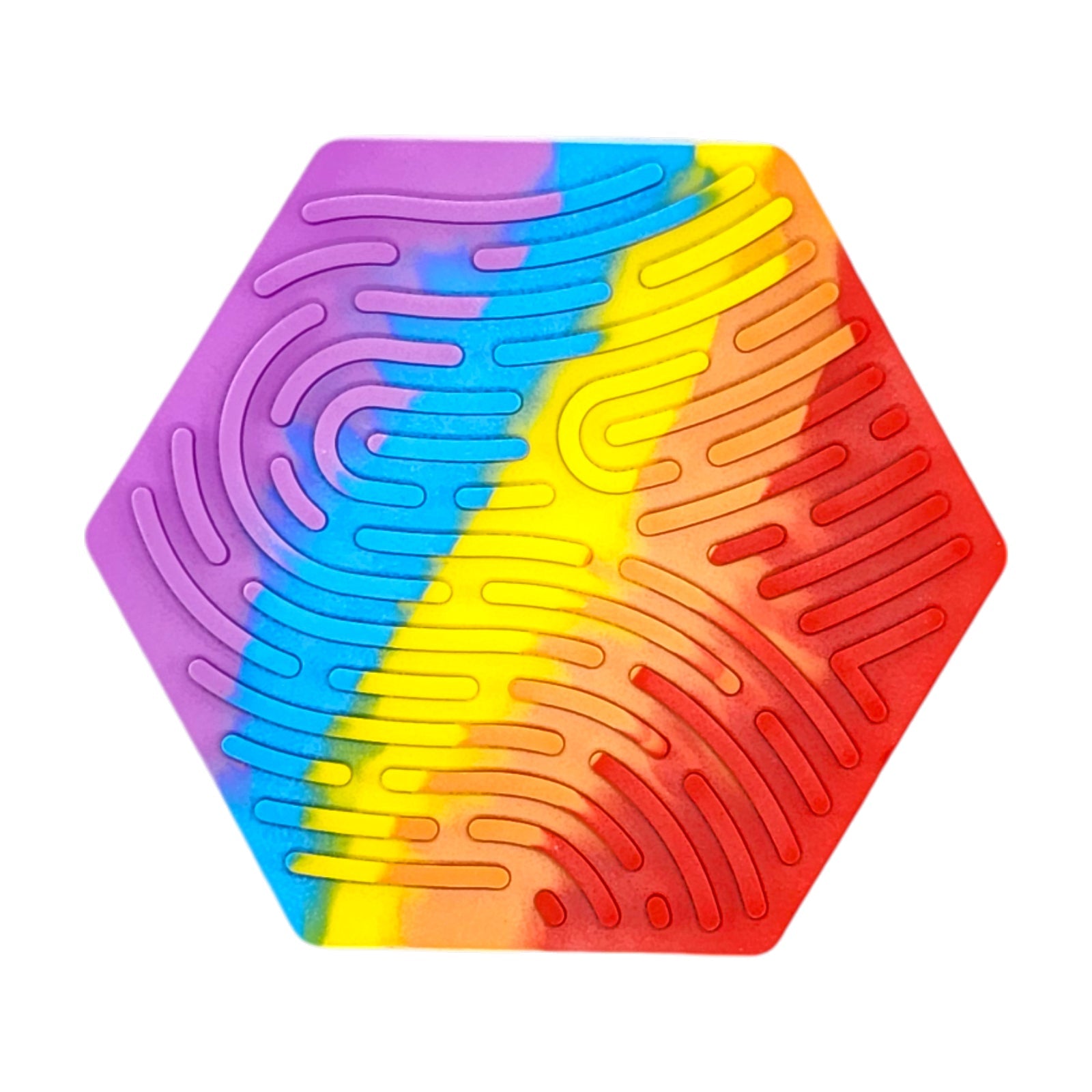 Sensory Activity Board Silicone Twist Board Anxiety Stress Relief Toy - Homeware Discounts