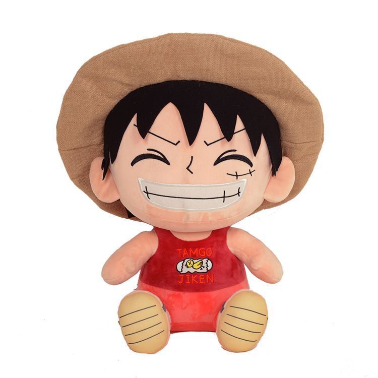 30/45cm ONE PIECE Monkey D.Luffy Luffy Plush Dolls Toy Cuddly Soft Toys - Homeware Discounts