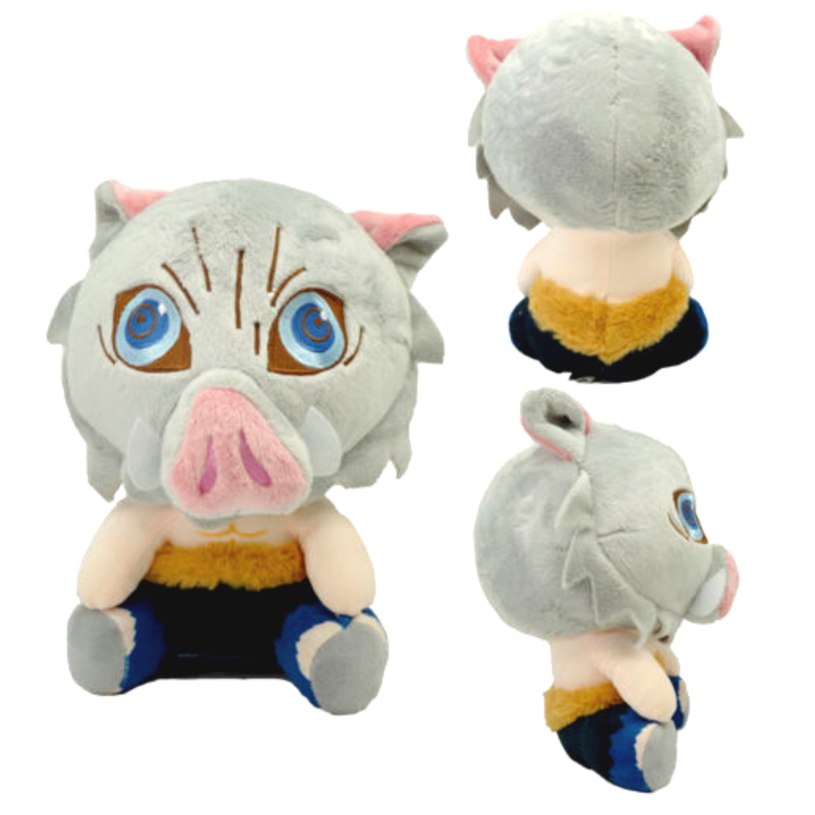 20cm Demon Slayer Anime Plush Soft Toy Nezuko Tanjiro Giyu Zenitsu Inosuke - Homeware Discounts