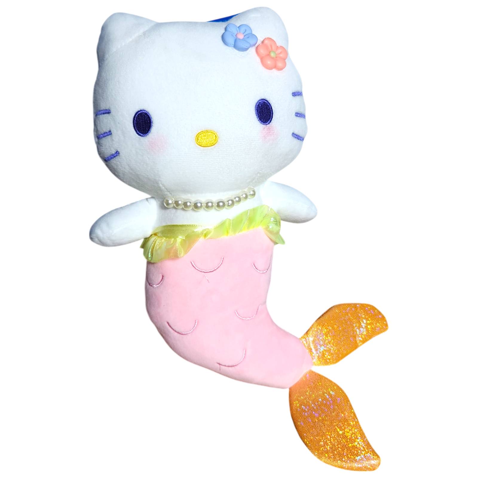 25cm Hello Kitty Mermaid Plush Soft Toy - Homeware Discounts