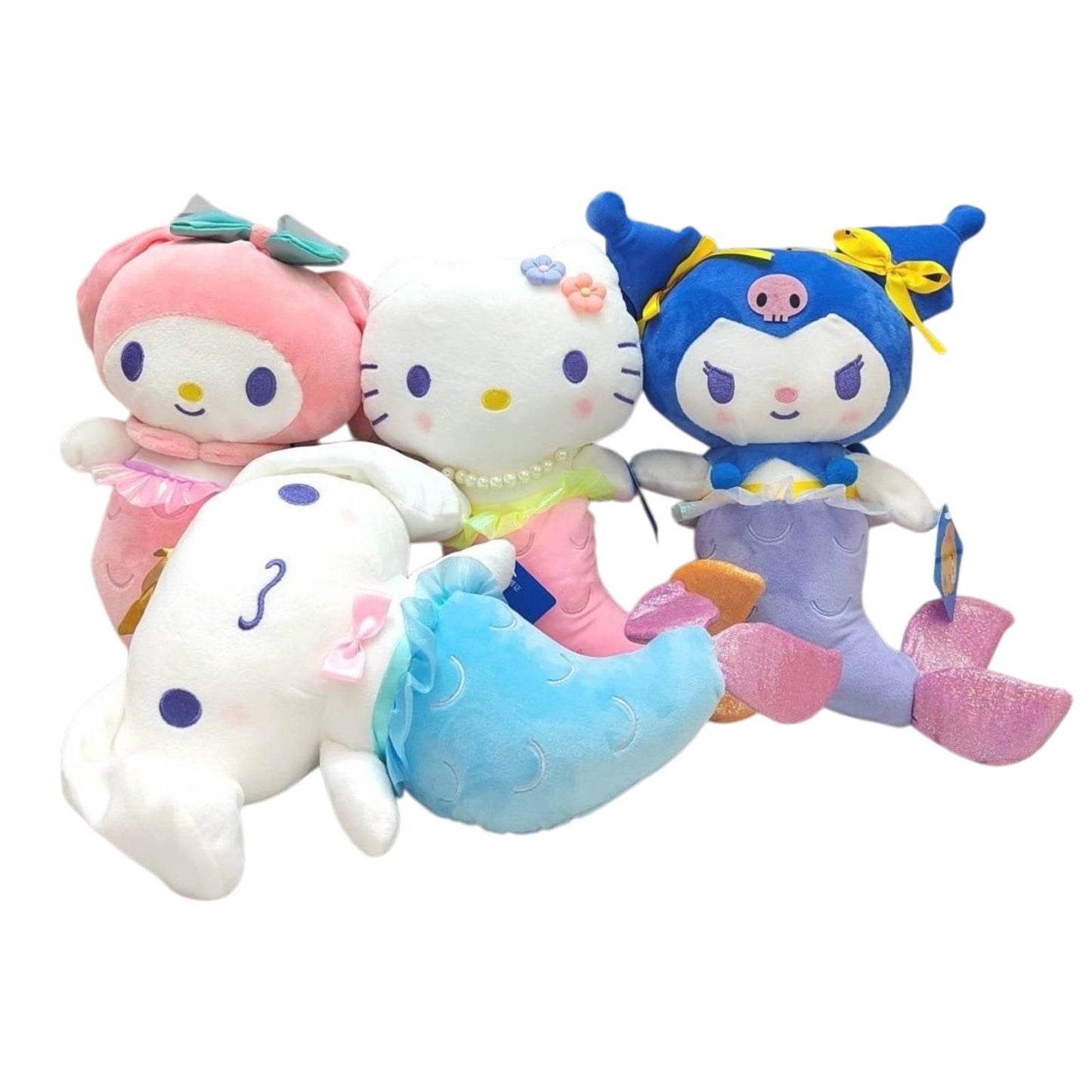 25cm Hello Kitty Mermaid Plush Soft Toy - Homeware Discounts
