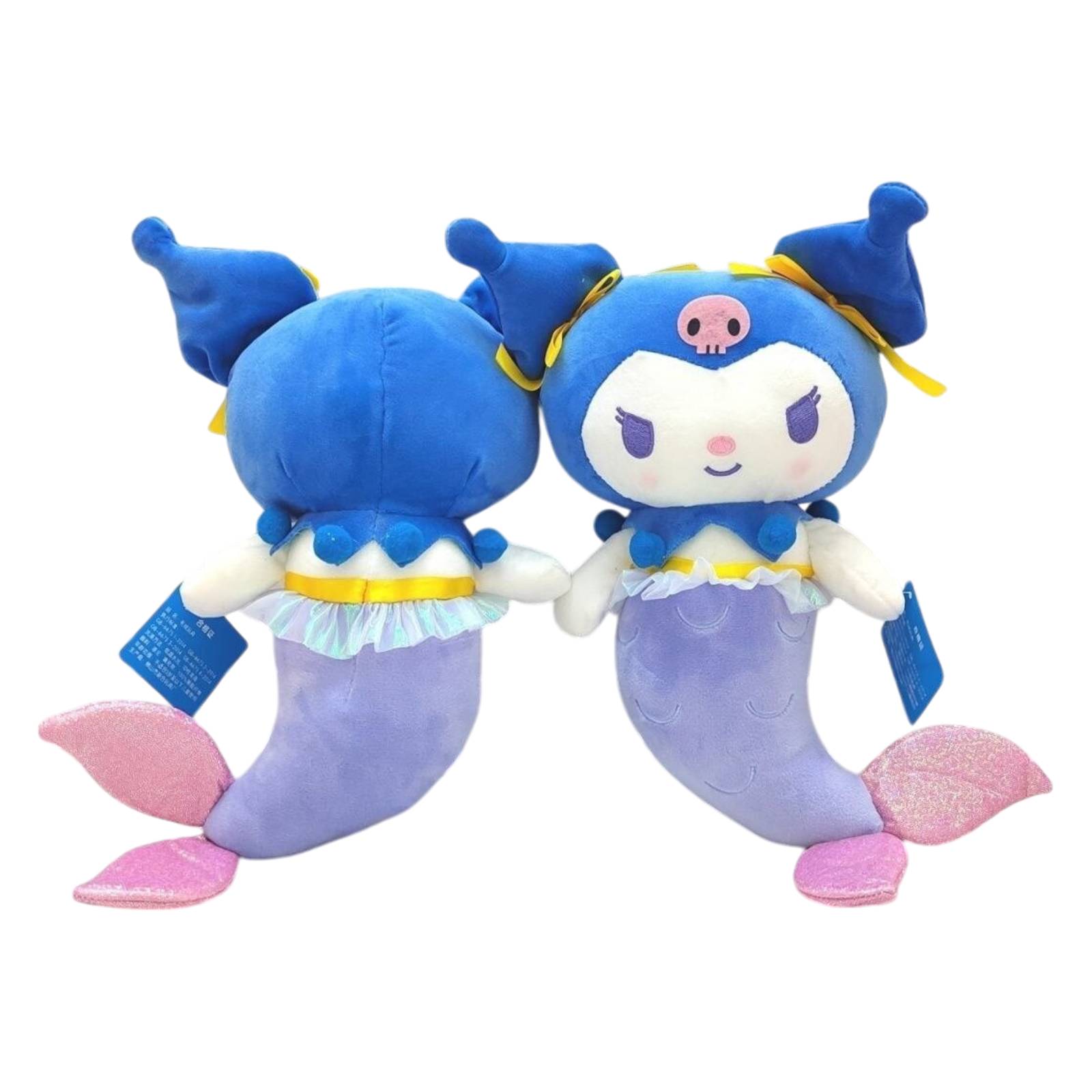 25cm Kuromi Mermaid Plush Soft Toy - Homeware Discounts