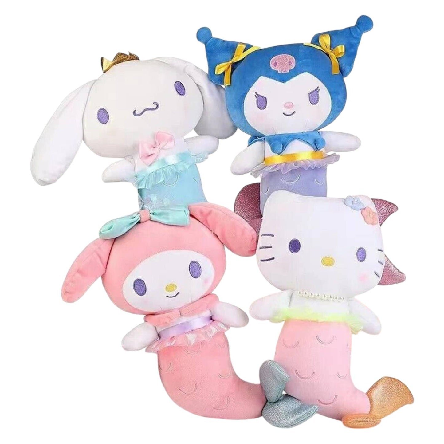 25cm Kuromi Mermaid Plush Soft Toy - Homeware Discounts
