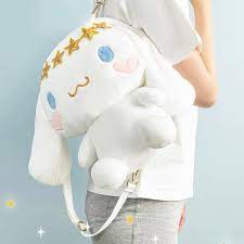30cm Cinnamoroll Plush Backpack Kawaii Plush Messenger Bag Birthday Gift For Kids Girls - My Store