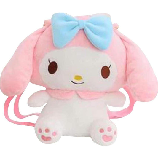 30cm My Melody Plush Backpack Kawaii Plush Messenger Bag Birthday Gift For Kids Girls - My Store