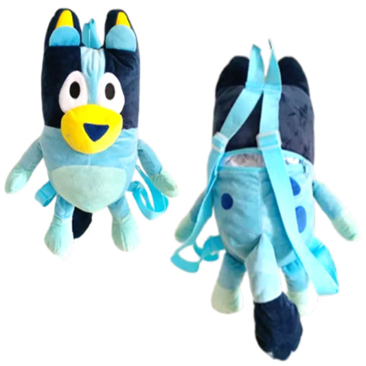 35cm Bluey Plush Backpack Kawaii Plush Messenger Bag Birthday Gift For Kids Girls - Homeware Discounts