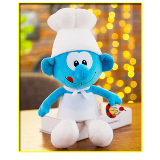 55CM Smurf Plush Soft Toy Kids Toys Smurfette Plush - Homeware Discounts