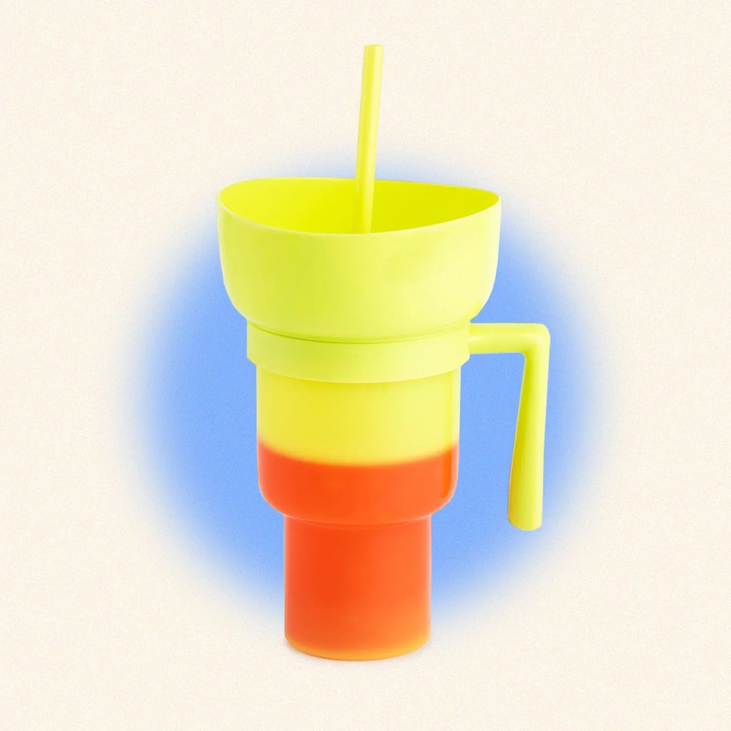 1L 32oz Reusable Cup Color Changing Stadium Tumbler Snack Bowl Cup Multifunctional Cup - Homeware Discounts