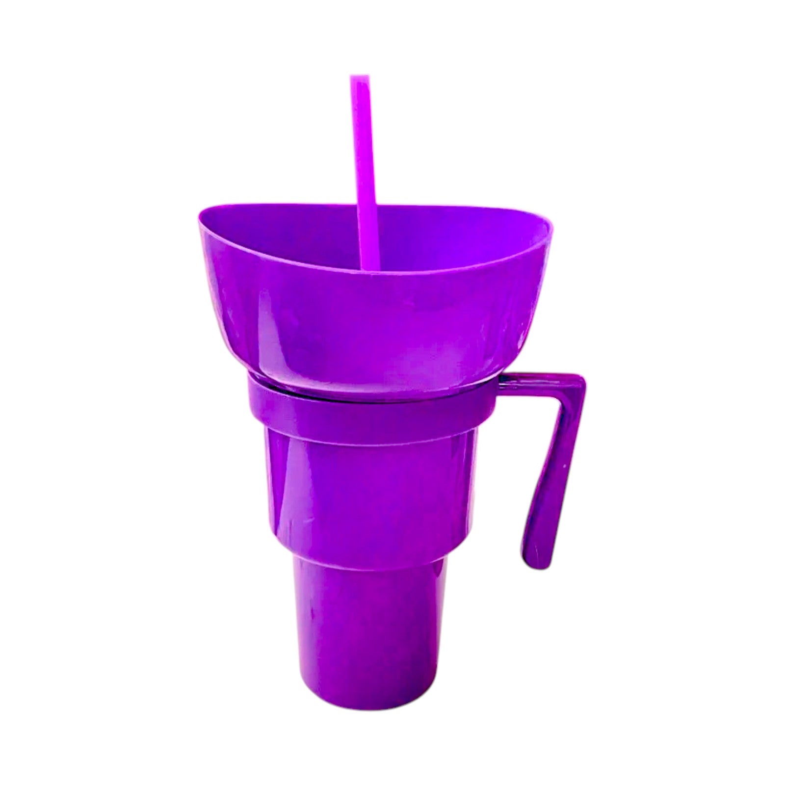 1L 32oz Reusable Cup Stadium Tumbler Snack Cup Bowl Multifunctional Cup - My Store