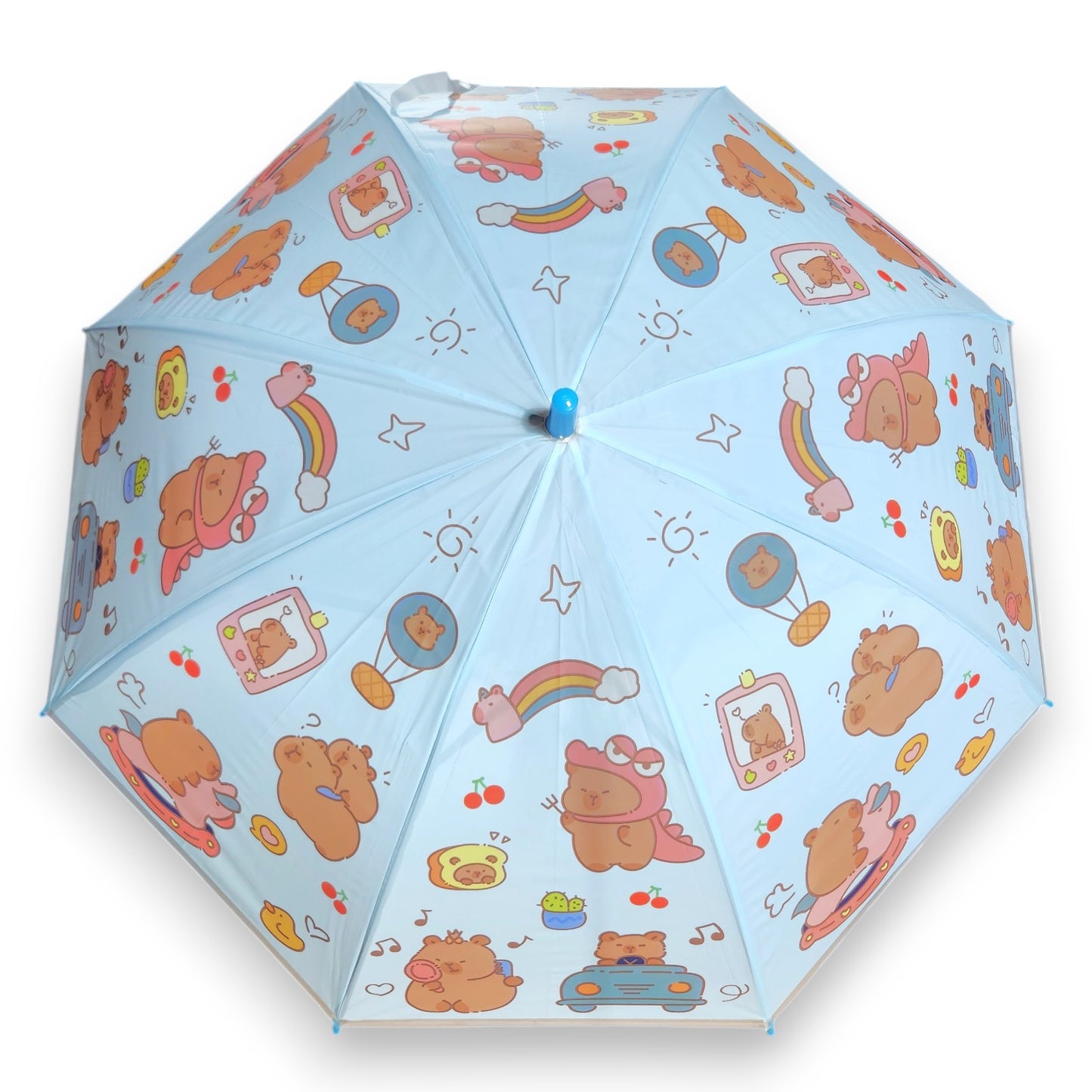 Kids Children Capybara Umbrella Characters Rainwear 80cm Winter - My Store