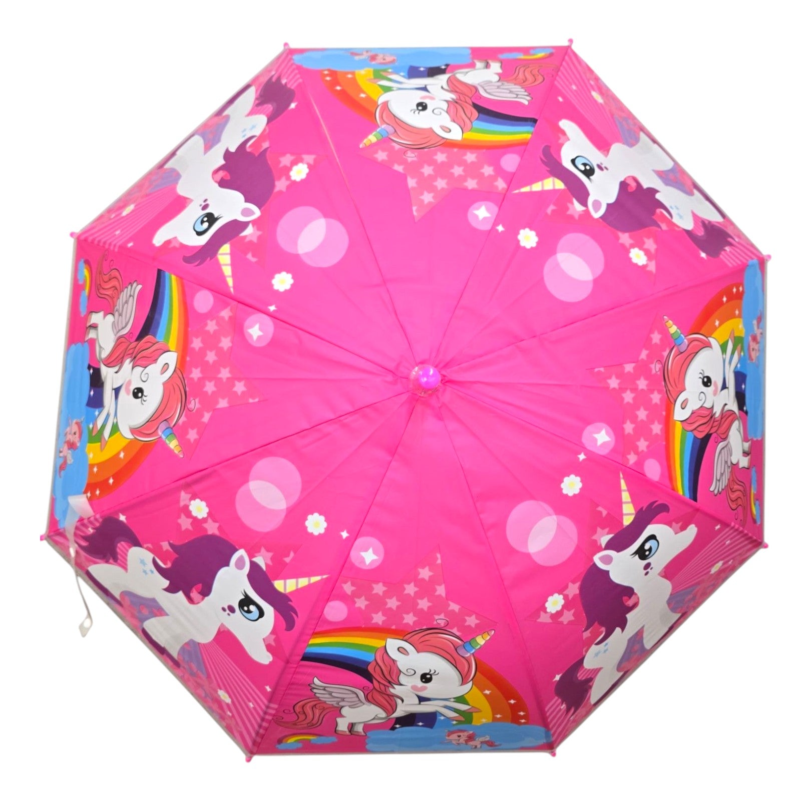 Kids Children My Little Pony Pink Umbrella Characters Rainwear 80cm Winter - My Store