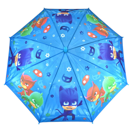 Kids Children PJ Masks Umbrella Characters Rainwear 80cm Winter - My Store