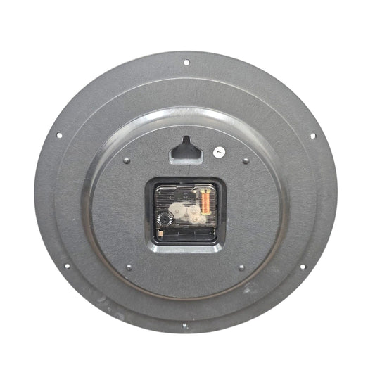 Concise Silent Non-Ticking Wall Clock Quartz- Red 30cm - My Store