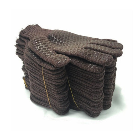 12-Pack Ambidextrous Work Gloves With Grip - Homeware Discounts