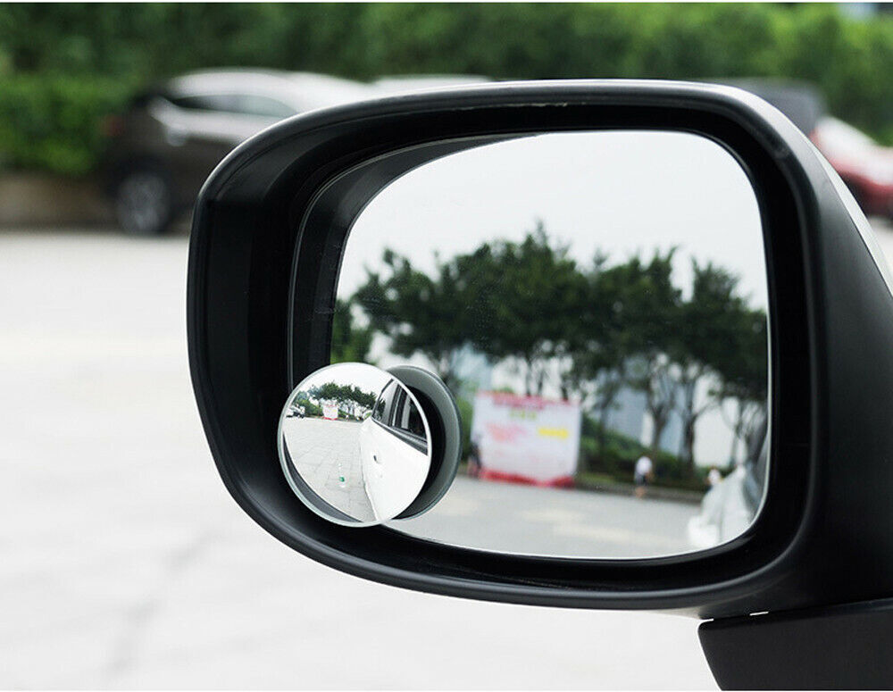 Blind Spot Mirror Set Round HD  Convex Rear Side View Mirror 360° Rotatable Blind Spot Auxiliary Rearview Mirror - Homeware Discounts