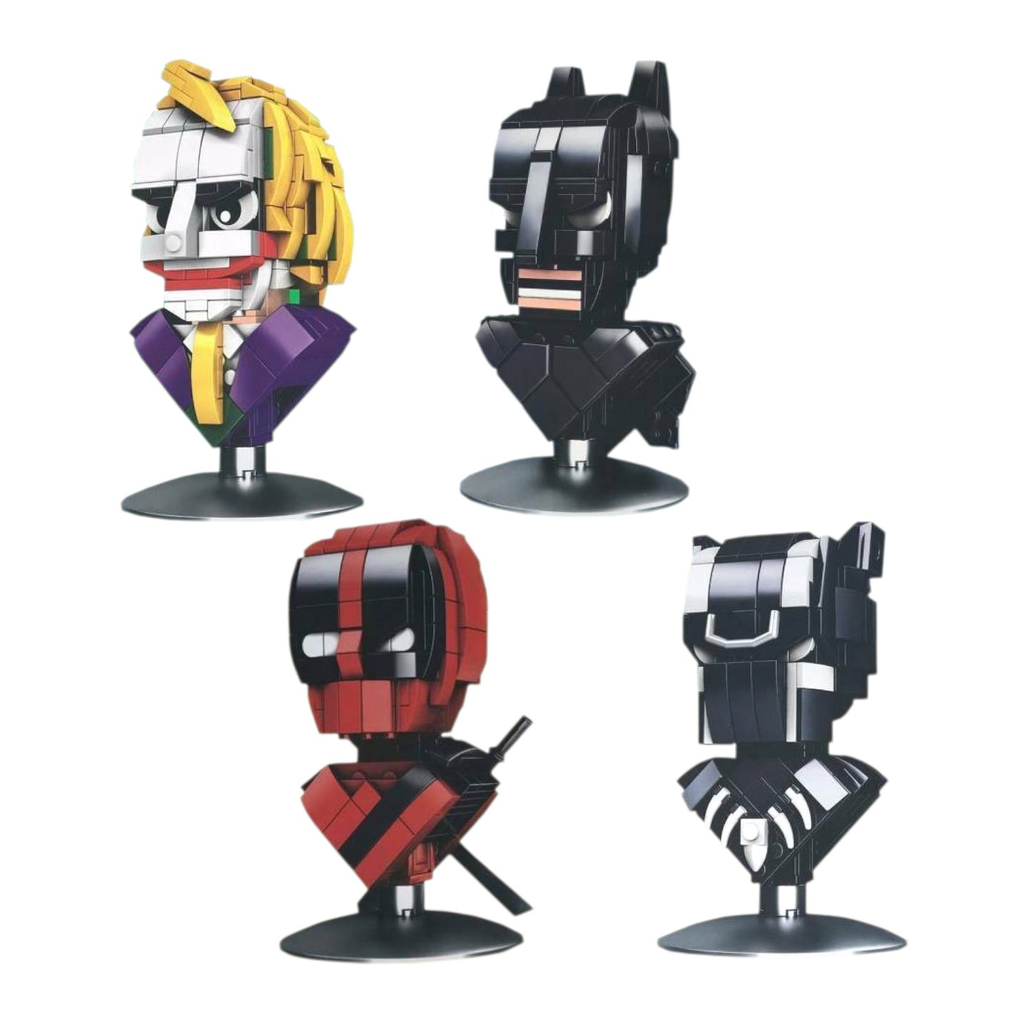 Star Soldier Building Block Super Hero Villian Toy Batman Panther Joker Deadpool - My Store