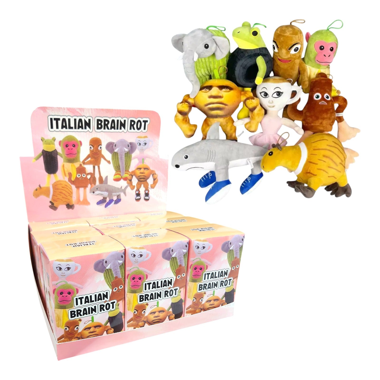 Italian Brain Rot Blind Box Plush Toy - My Store