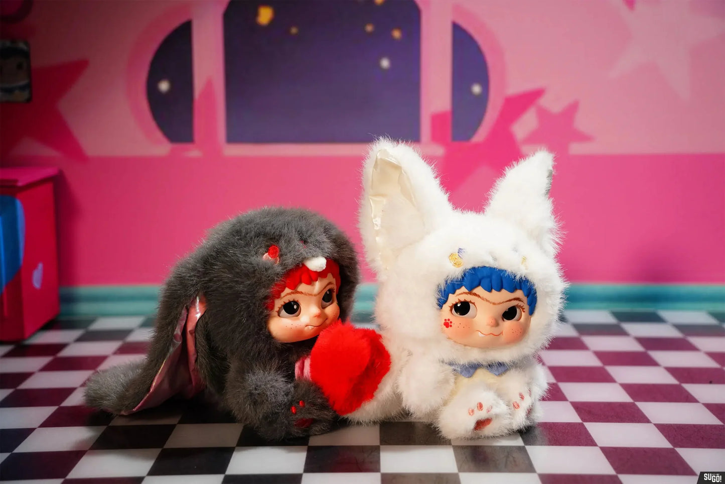 WAKUKU Fox & Bunny Trick or Treat Series Plush V2 Blind Box - My Store