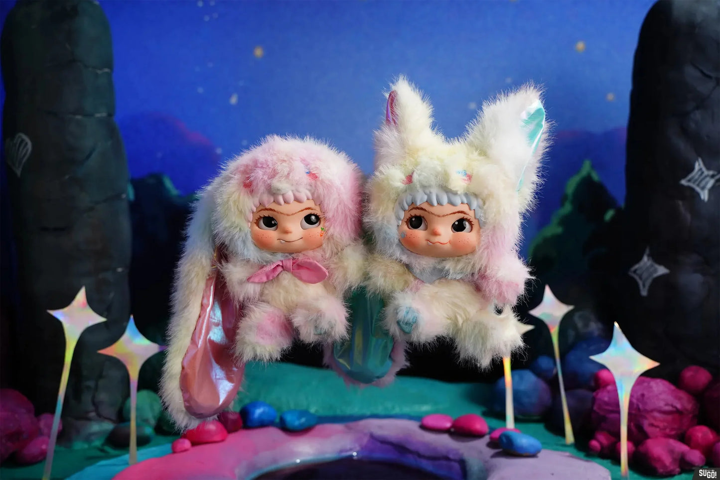 WAKUKU Fox & Bunny Trick or Treat Series Plush V2 Blind Box - My Store