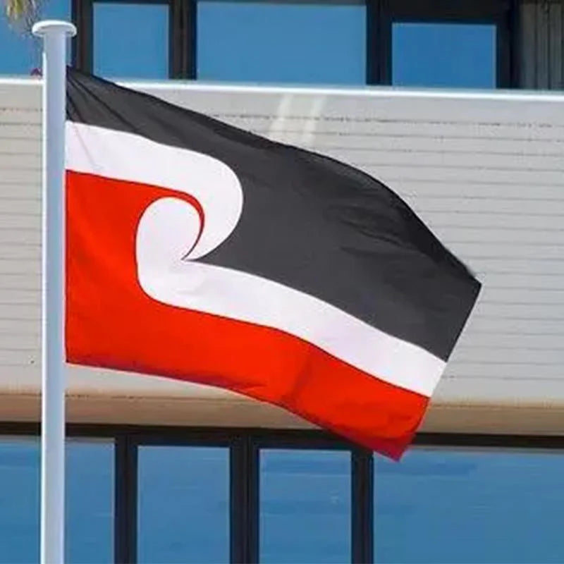 Large Maori Flag Heavy Duty Outdoor Tino Rangatiratanga 90 X 150 CM - 3ft x 5ft
