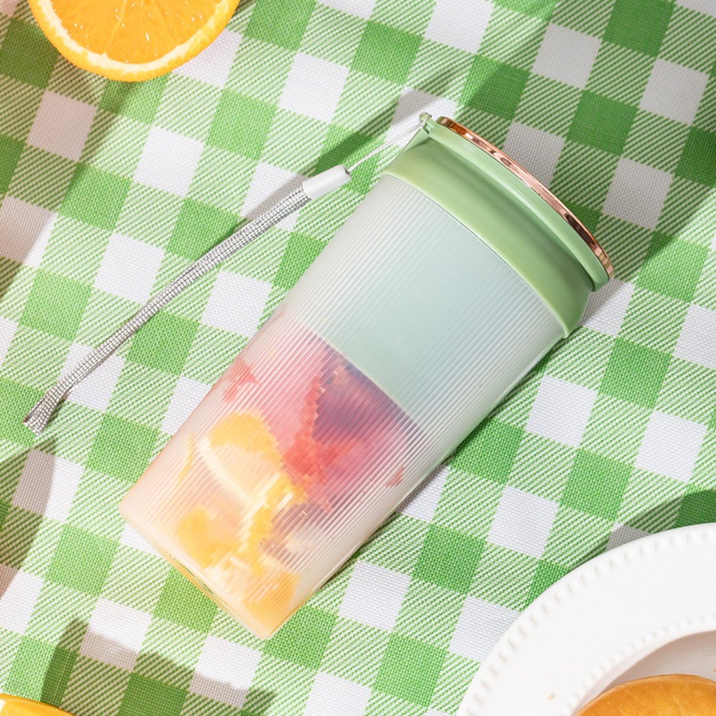 350mL Portable Blender Juice Cup USB Juicer Electric Blender For Shakes Smoothies - My Store