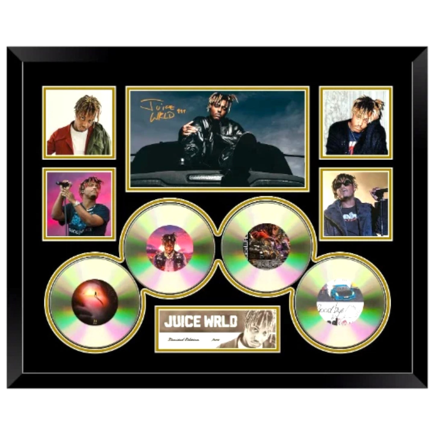 Juice Wrld The Party Never Ends Signed Limited Photo Memorabilia Frame - My Store