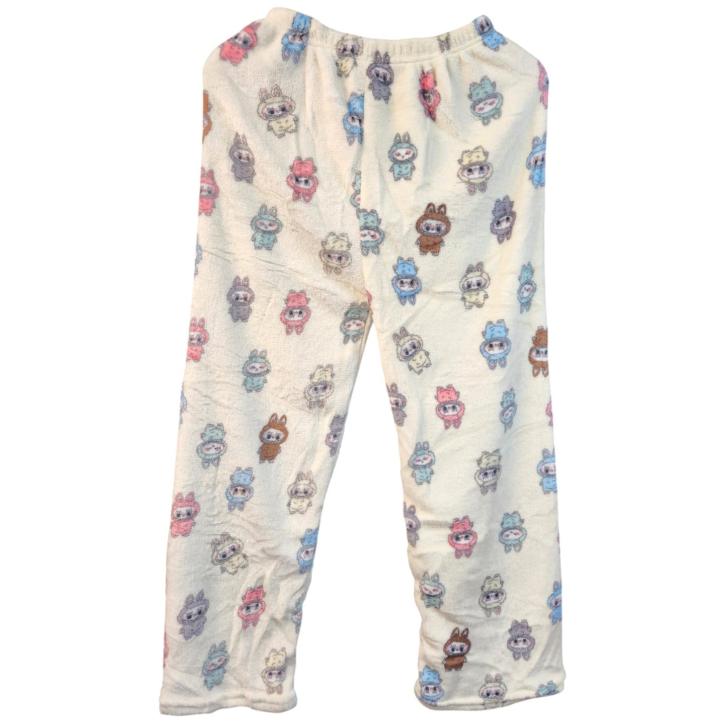 Monster Pajama Pants Women's winter Cotton Pajamas Bottoms Girls Soft Comfy Sleep Lounge Fuzzy Long Pants - My Store