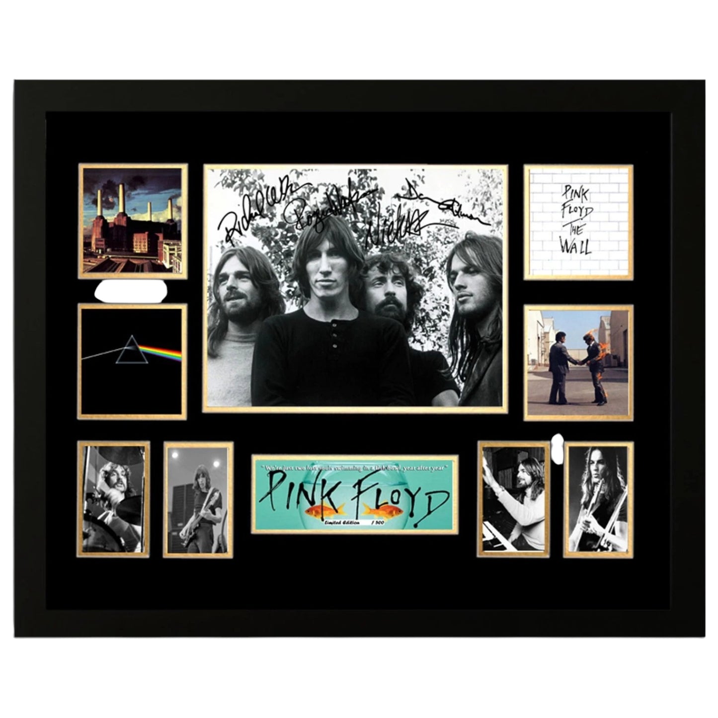 Pink Floyd Signed Limited Photo Memorabilia Frame - My Store