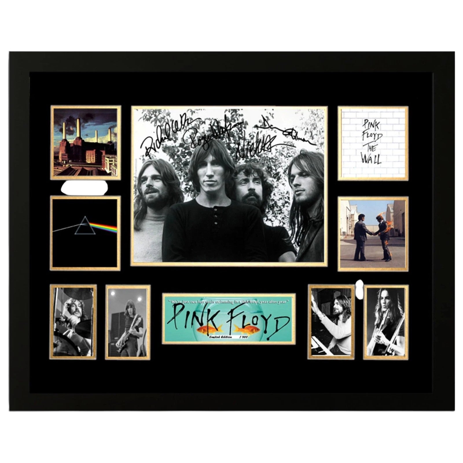 Pink Floyd Signed Limited Photo Memorabilia Frame - My Store