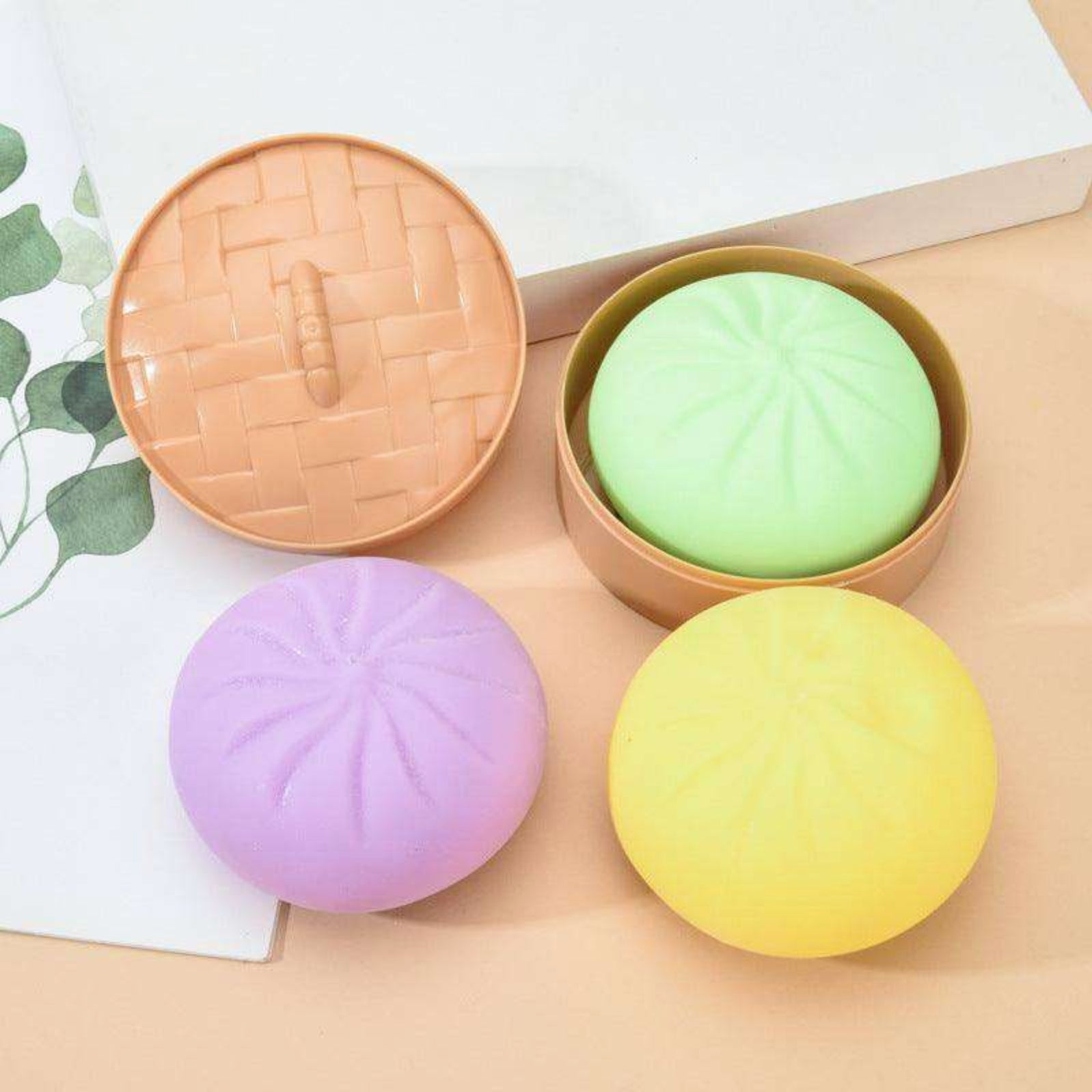 Steamed Bun Soft Fidget Pop Toy Sensory Simulation Autistic Toy - Homeware Discounts