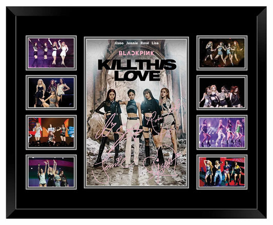 BLACKPINK KILL THIS LOVE AUSTRALIA 2019 TOUR K-POP Limited Photo Memorabilia Frame - My Store