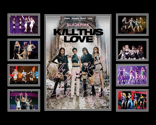 BLACKPINK KILL THIS LOVE AUSTRALIA 2019 TOUR K-POP Limited Photo Memorabilia Frame - My Store
