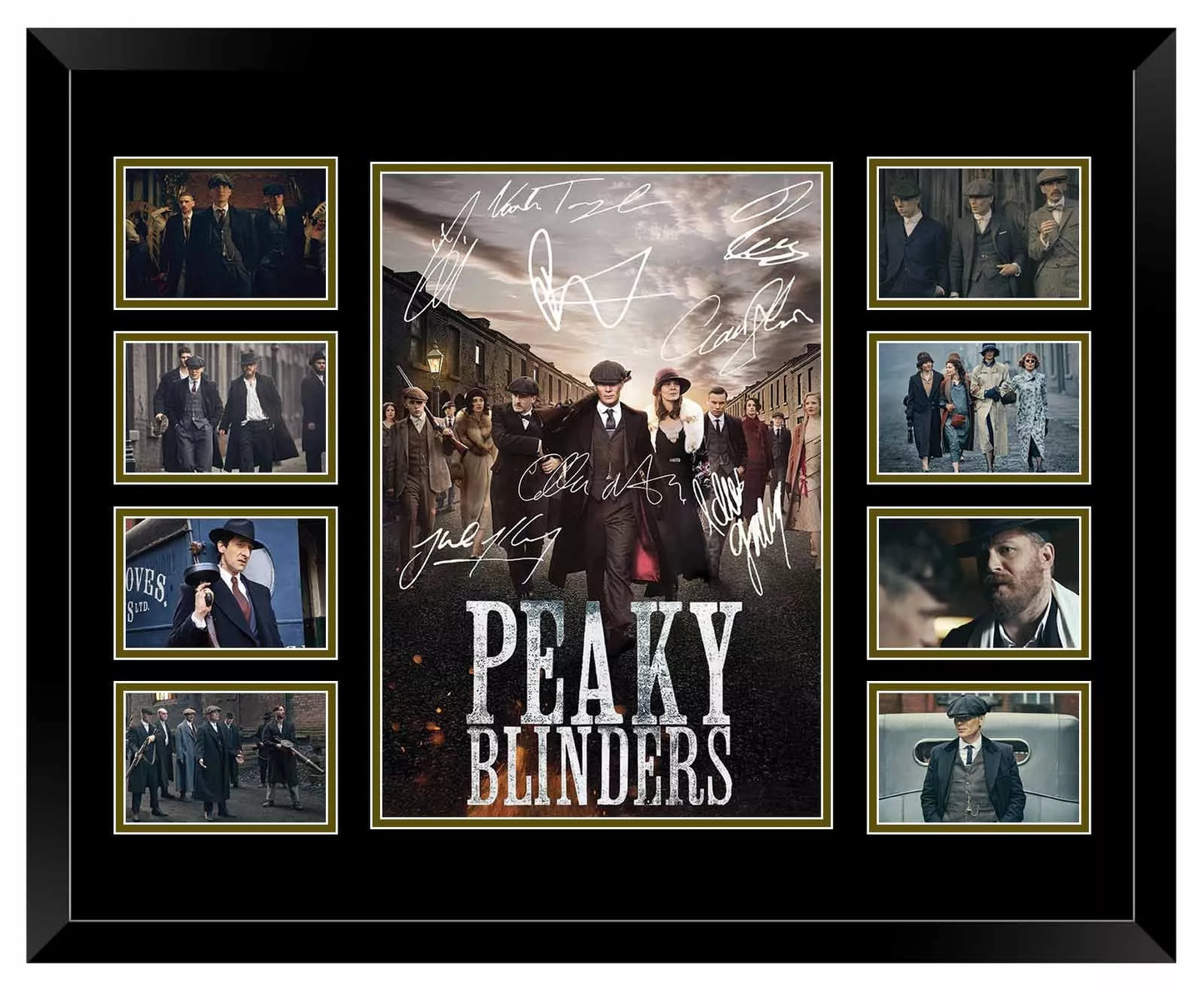 PEAKY BLINDERS CILLIAN MURPHY TOM HARDY Signed Limited Photo Memorabilia Frame