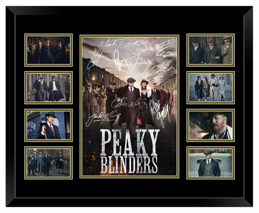PEAKY BLINDERS CILLIAN MURPHY TOM HARDY Signed Limited Photo Memorabilia Frame